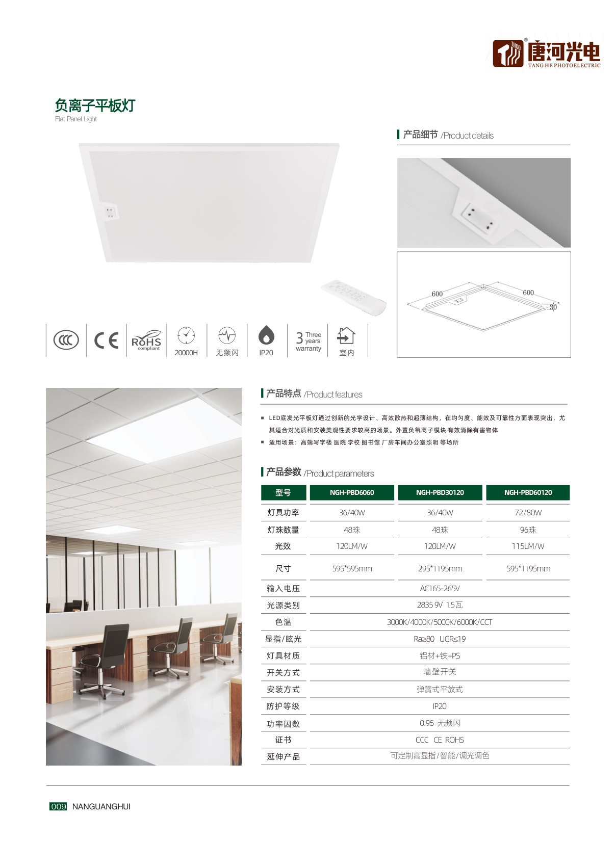 平板灯系列